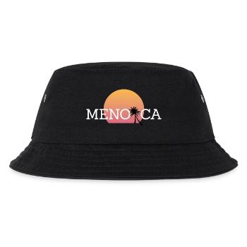 Menorca - Kinder Bucket Hat - Schwarz - Vorne