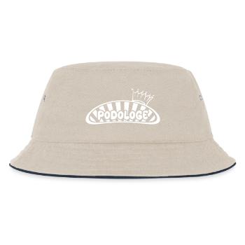 Podiatrist - Kids’ Bucket Hat - ecru/navy - Front