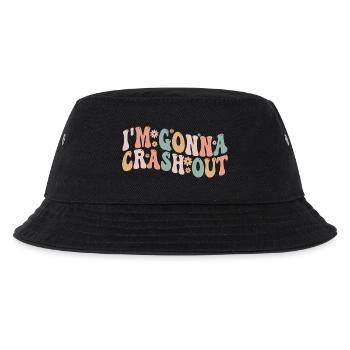 I'm going to crash out - Kids’ Bucket Hat - black - Front