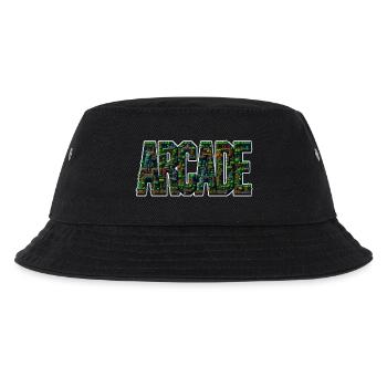 arcade - Kinder Bucket Hat - Schwarz - Vorne