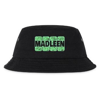 First name Madleen - Kids’ Bucket Hat - black - Front