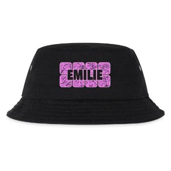 Wife Emilie - Kids’ Bucket Hat - black - Front