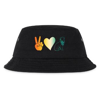 Border Collie - Kids’ Bucket Hat - black - Front