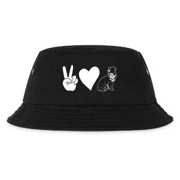 Border Collie - Kids’ Bucket Hat - black - Front