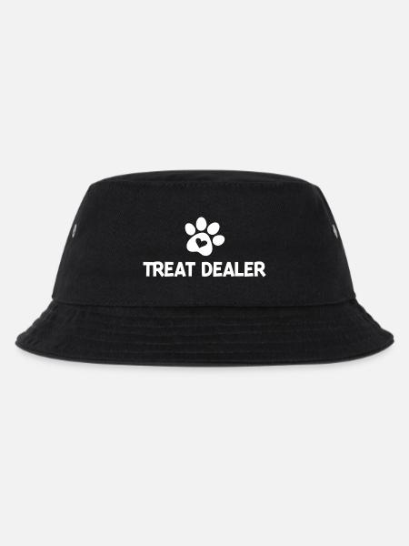Leckerli-Händler - Kinder Bucket Hat - Schwarz