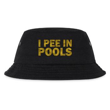 Je fais dans les piscines - Bob Enfant - noir - Devant