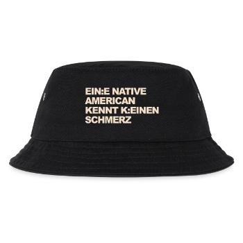 SATIRE WOKE : Un Indien ne connaît pas la douleur - Bob Enfant - noir - Devant
