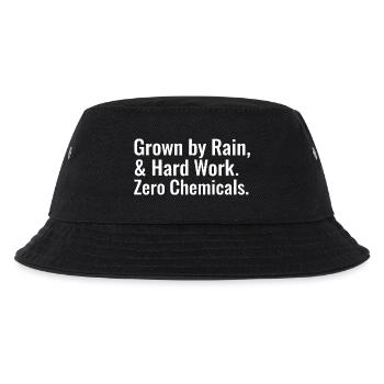 Sustainable Horticulture Sayings Regenerative Agriculture - Kids’ Bucket Hat - black - Front