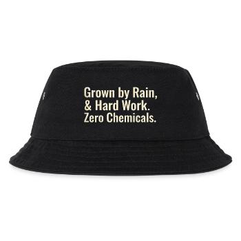 Sustainable Horticulture Sayings Regenerative Farmer - Kids’ Bucket Hat - black - Front
