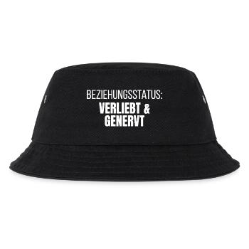 Relationship Status In Love and Annoyed - Kids’ Bucket Hat - black - Front
