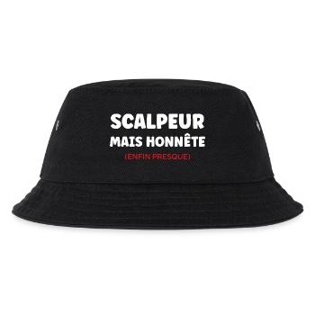 Scalpeur Honnête Presque - Bob Enfant - noir - Devant