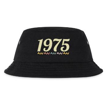 1975 - Kinder Bucket Hat - Schwarz - Vorne