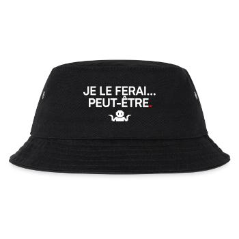 JE LE FERAI PEUT-ÊTRE | Humour - Bob Enfant - noir - Devant