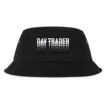 Day Trader Aktienmarkt Börse Trader - Kinder Bucket Hat - Schwarz - Vorne