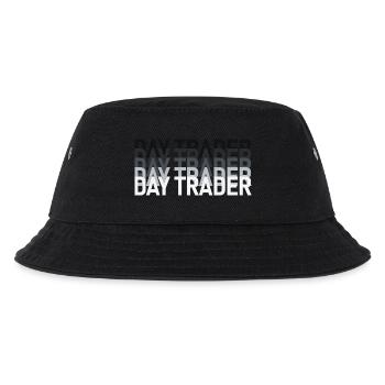 Day Trader Aktienmarkt Börse Trader - Kinder Bucket Hat - Schwarz - Vorne