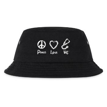 Vétéran Peace Love - Bob Enfant - noir - Devant
