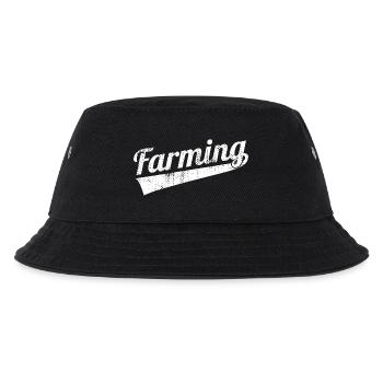 Farming - Kids’ Bucket Hat - black - Front