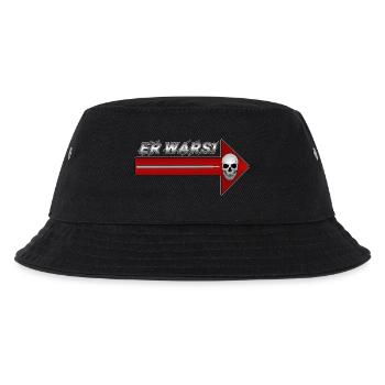 Düsterer Schädelpfeil mit Stab Er Wars - Kinder Bucket Hat - Schwarz - Vorne