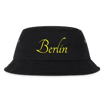 I love Berlin - Kinder Bucket Hat - Schwarz - Vorne