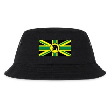 Skinhead Reggae UK - Kinder Bucket Hat - Schwarz - Vorne