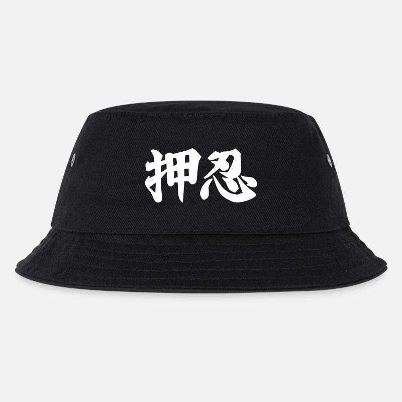 OSS - Kinder Bucket Hat - Schwarz