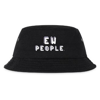 People are stupid. - Kids’ Bucket Hat - black - Front