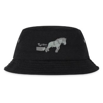 kaltblutzieht - Kinder Bucket Hat - Schwarz - Vorne