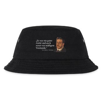 Ludwig Thoma quote - Kids’ Bucket Hat - black - Front