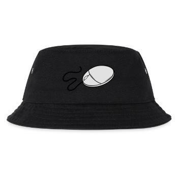 Computer Mouse - Kids’ Bucket Hat - black - Front