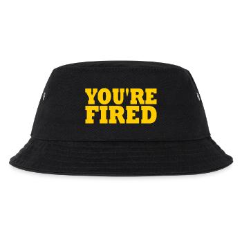 youre fired - Kinder Bucket Hat - Schwarz - Vorne
