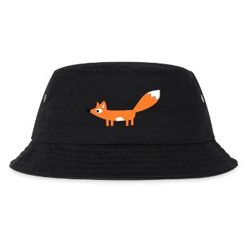 fox - Kids’ Bucket Hat - black - Front