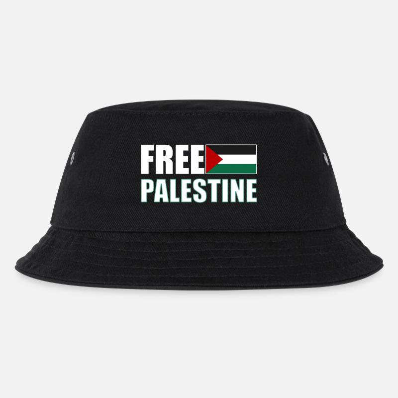 Free Palestine - Bob Enfant - noir