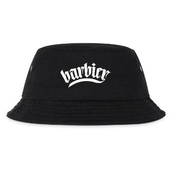 barbier haar bart barber rasieren männer barber - Kinder Bucket Hat - Schwarz - Vorne