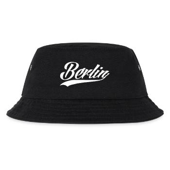 berlin berlingirl berlinermauer germany hauptstadt - Kinder Bucket Hat - Schwarz - Vorne