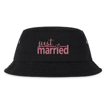 Just Married - Cadeau de lune de miel mignon pour couple - Bob Enfant - noir - Devant
