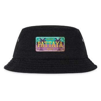 Pattaya Thailand Vintage Schild - Kinder Bucket Hat - Schwarz - Vorne
