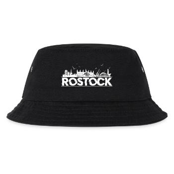 Rostock Silhouette - Kids’ Bucket Hat - black - Front