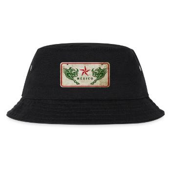 Mexiko Stier Schild - Kinder Bucket Hat - Schwarz - Vorne