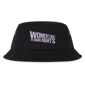 womens rights Feminist Zitat - Kinder Bucket Hat - Schwarz - Vorne
