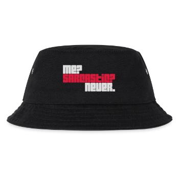 me sarcastic never quote - Kids’ Bucket Hat - black - Front