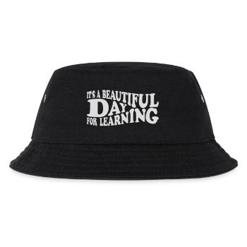 beautiful day for learning - Kids’ Bucket Hat - black - Front