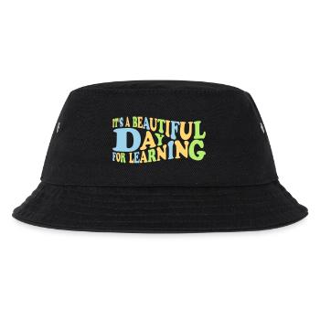 beautiful day for learning - Kids’ Bucket Hat - black - Front