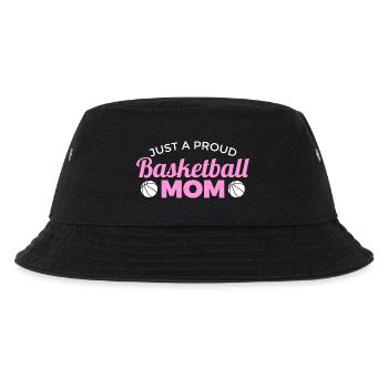 Basketball Mama - Kinder Bucket Hat - Schwarz - Vorne