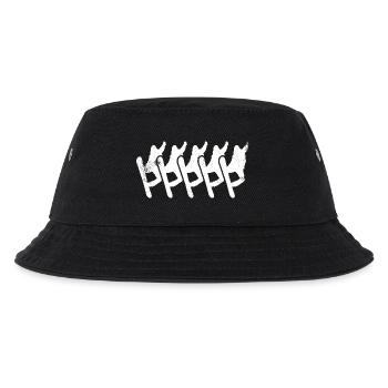 Snowboard Liebhaber - Kinder Bucket Hat - Schwarz - Vorne