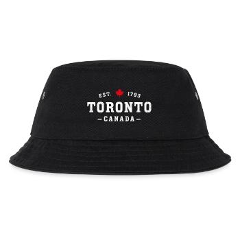 Toronto Erbe 1793 Emblem - Kinder Bucket Hat - Schwarz - Vorne