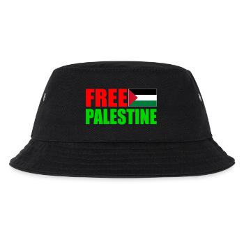 Free palestine - Kids’ Bucket Hat - black - Front