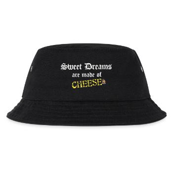 Käseträume Gothic - Kinder Bucket Hat - Schwarz - Vorne