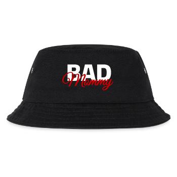 Bad Mommy - Bad Mom - Kinder Bucket Hat - Schwarz - Vorne