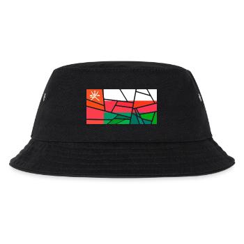 Oman als Oman - Kinder Bucket Hat - Schwarz - Vorne