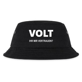 Volt you trust me - Kids’ Bucket Hat - black - Front